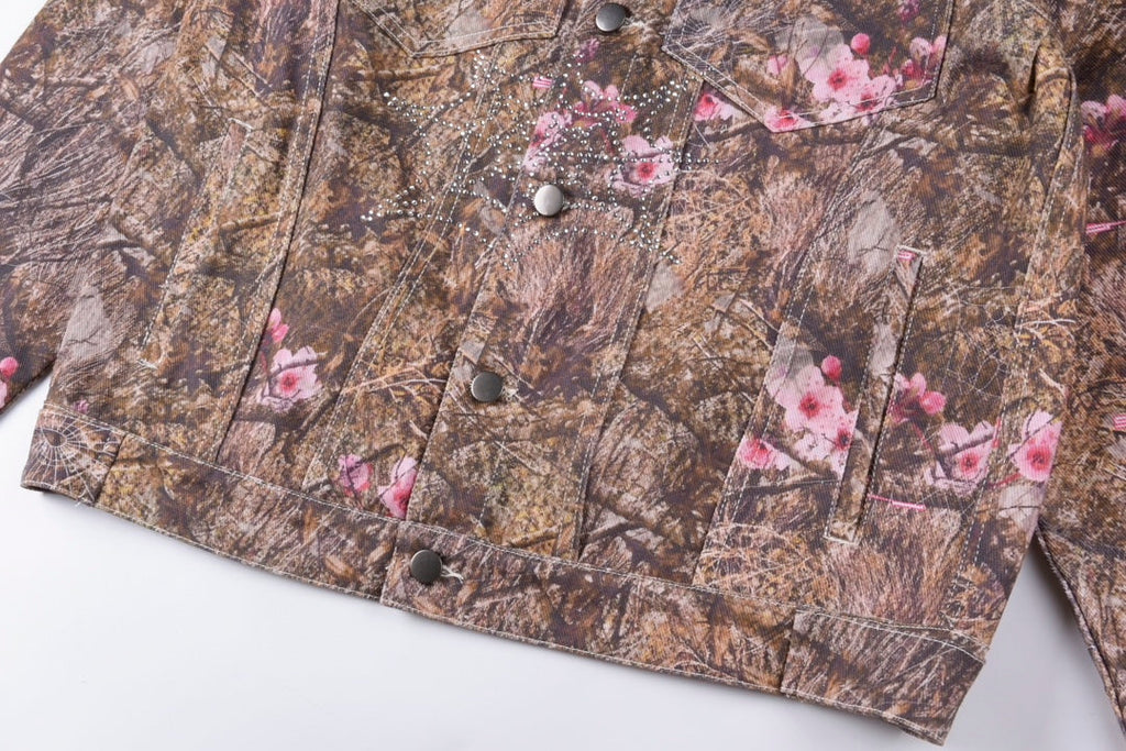 Sp5der Trucker Jacket Real Tree Camo