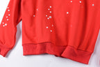 Sp5der Atlanta Zip Up Hoodie Red