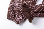 Sp5der AOP Sweatpants Brown