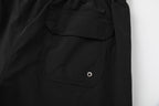 AMIRI Pool Cue Straight-Leg Mid-Length Logo-Print Swim Shorts