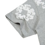 Denim Tears Crystal Patch Cotton logo Design T-Shirts