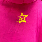 Sp5der Young Thug Punk Hoodie-Pink #142