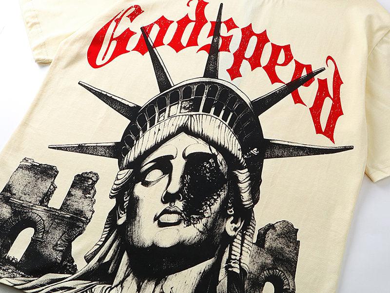 GODSPEED Statue Of Liberty T-shirt