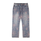 Sp5der AOP Vintage 501 Denim