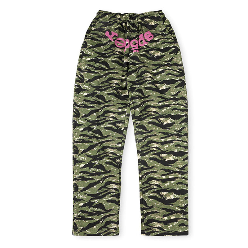 Sp5der OG Web V2 Tiger Camo Hoodie Tiger Camo