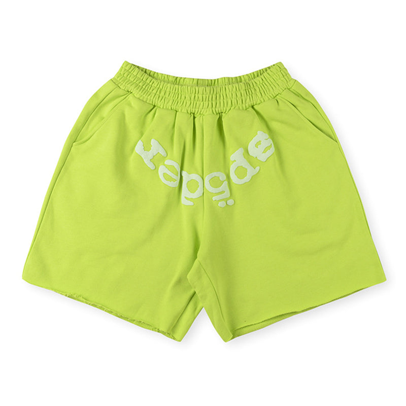 Sp5der OG Web V2 Gradient Hoodie Acid Green