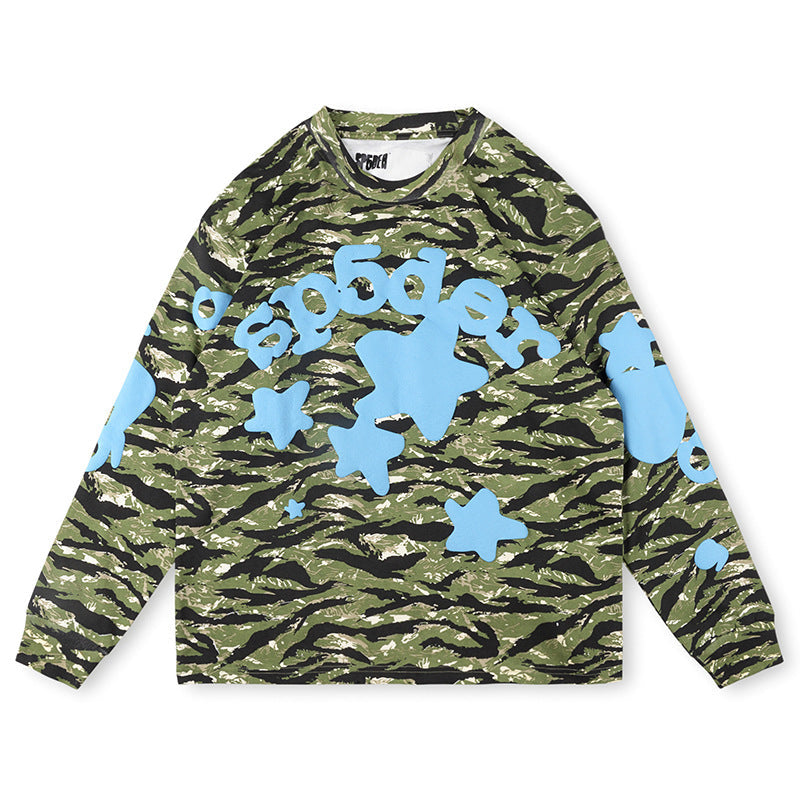 Sp5der OG Web V2 Tiger Camo Sweatshort