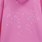 Sp5der Atlanta Hoodie-Pink #5503